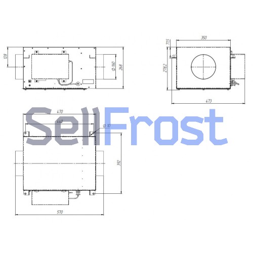 Поток 150-М-01 УОВ в корпусе